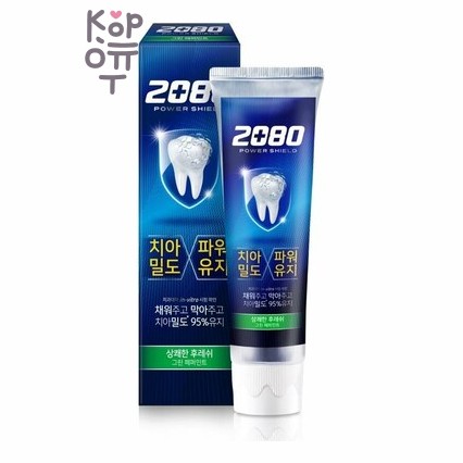 2080 Green Peppermint Toothpaste - Зубная паста для защиты зубов, 140 г