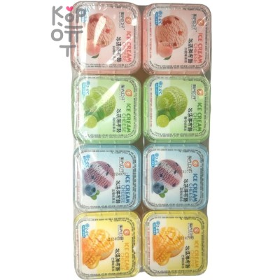Желе фруктовое Ice Cream Фруктовое желе, Мороженное, 125гр.