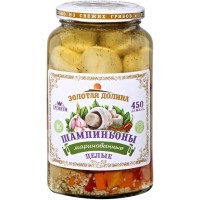  Золотая Долина - Шампиньоны маринованные целые 