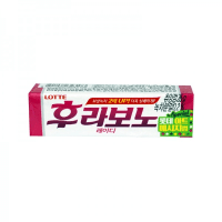 Lotte Flavono Mild Gum - Мягкая жевательная резинка 26 г, блок 15 шт.
