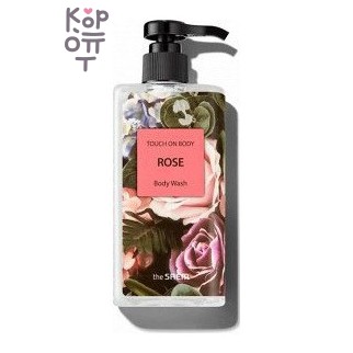 The Saem Touch On Body Rose Body Wash — Увлажняющий гель для душа с экстрактом розы, 300 мл
