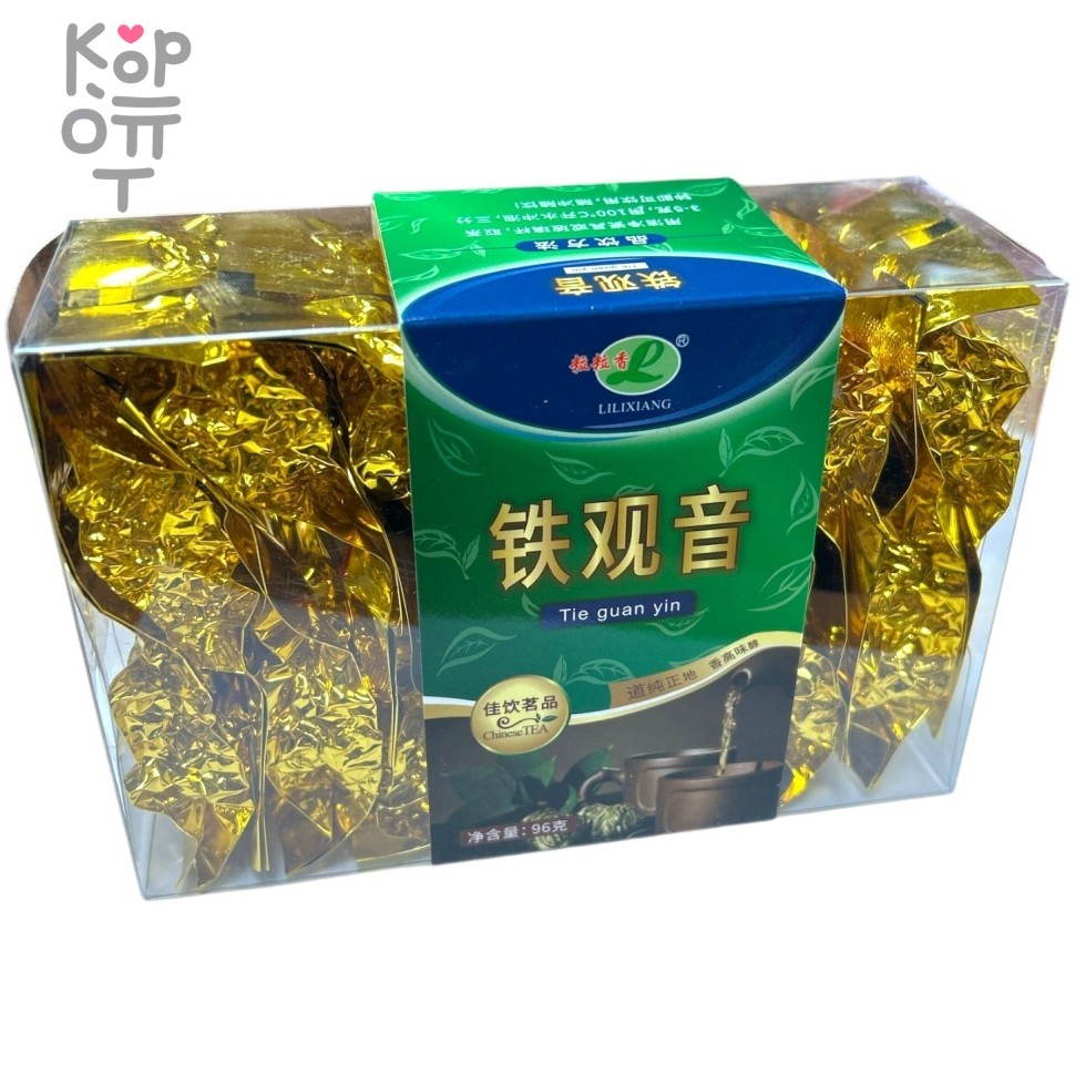 Чай Lili Xiang Улун Те Гуань Инь, 96гр. (14п.*7гр.), купить с доставкой на дом фото 1 — Корейские товары для всей семьи(КорОпт)