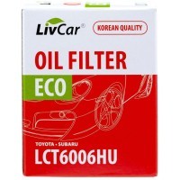 LIVCAR Oil Filter LCT6006HU / (O-119/O-117) - Масляный фильтр для TOYOTA, SUBARU