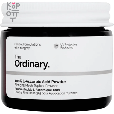 The Ordinary 100% L-Ascorbic Acid Powder - Многофункциональная пудра из 100% витамина C 20гр.  — Корейские товары для всей семьи(КорОпт)