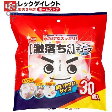 Lec Cube Shape Melamine Sponge - Губка меламиновая 30шт.  &mdash; Корейские товары для всей семьи(КорОпт)