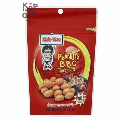 Koh-Kae Арахис обжаренный в панировке со вкусом барбекю, 90 г