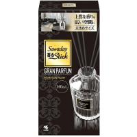 KOBAYASHI GRAN PARFUM - Ароматический диффузор для дома с палочками (рифлёный флакон + 2 наполнителя + палочки) 140мл.