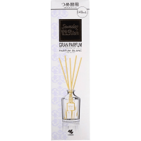 KOBAYASHI GRAN PARFUM - Ароматический диффузор для дома с палочками (рифлёный флакон + 2 наполнителя + палочки) 140мл.