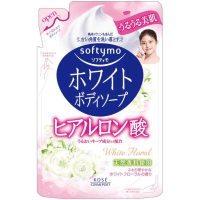 KOSE White Floral Body Wash - Увлажняющее жидкое мыло для тела с Гиалуроновой Кислотой, аромат Белых Цветов 600мл.