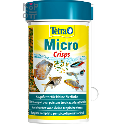 Tetra Micro Crisps корм для мелких видов рыб 100мл.