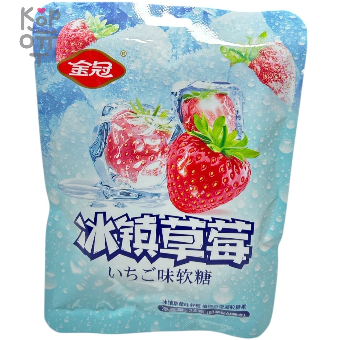 Карамель Golden Crown Candy со вкусом ледяной Клубники
