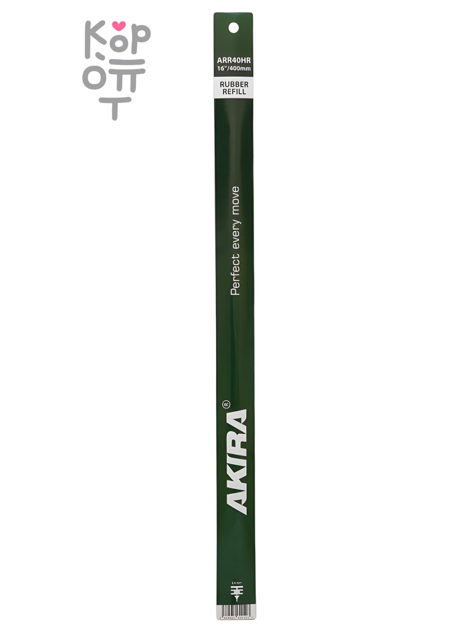 AKIRA WIPER RUBBER REFILL Резинка сменная для гибридных щёток стеклоочистителя 8,6 мм