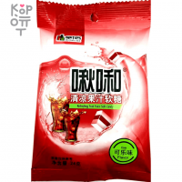 Конфеты жевательные Dushike Refreshing со вкусом колы, 480гр.