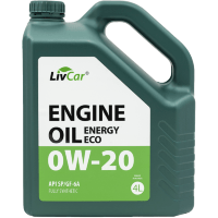 LIVCAR ENGINE OIL ENERGY ECO 0W20 API SP/GF-6A - Масло моторное синтетическое