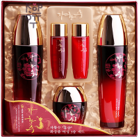 JaHwangSu Premium Red Ginseng 3 Set - Набор для лица с экстрактом Красного Женьшеня (150 мл+150 мл+50 мл)