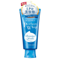 SHISEIDO SENKA Perfect Whip - Увлажняющая пенка для умывания с Гиалуроновой Кислотой и Протеинами Шелка (для сухой и нормальной кожи), 150 мл