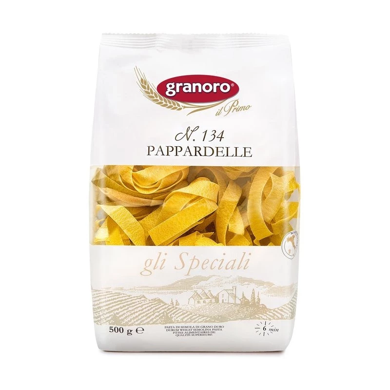 GranOro Dedicato — Паста паппарделле №134 500 г /12 шт