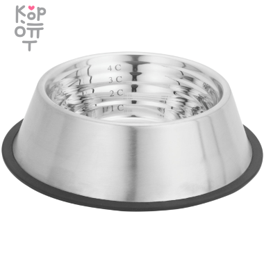 Миска Mr.Kranch контроль объема порции, нескользящее основание. — Корейские товары для всей семьи(КорОпт)