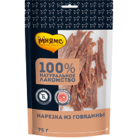 Мнямс Лакомство для собак Мясная нарезка 75 г