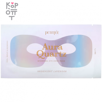 Petitfee Aura Quartz Hudrogel Eye Mask Pure Opal - Кварцевая гидрогелевая маска для глаз 28 г