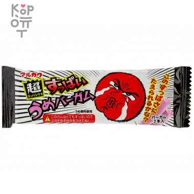 Резинка жевательная Marukawa &quot;Кислая слива&quot; 11,8гр. — Корейские товары для всей семьи(КорОпт)