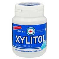 Резинка жевательная с освежающей мятой Xylitol Fresh Mint Lotte, 58гр.