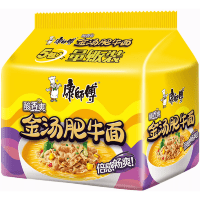 Лапша быстрого приготовления Kang Shi Fu Beef Noodle, с Говядиной, 85гр.