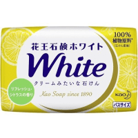 KAO White Refresh Bath - Кремовое туалетное мыло с ароматом цитрусов.