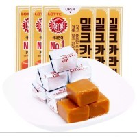 Lotte Rich Milk Caramel - Мягкая молочная карамель, 50гр.