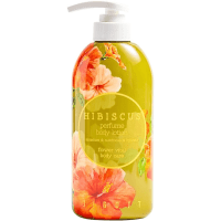 Jigott Hibiscus Perfume Body Lotion - Парфюмированный лосьон для тела Гибискус 500мл.