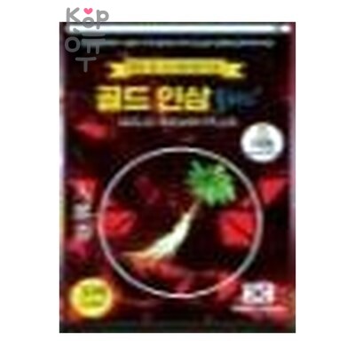 Korean Gold insam plus pad - Обезболивающий пластырь для суставов и мышц с женьшенем 30 шт