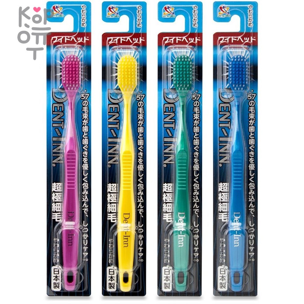 UFC Wide Head Зубная щётка с широкой чистящей головкой и мягкой щетиной  фото 1 — Корейские товары для всей семьи(КорОпт)