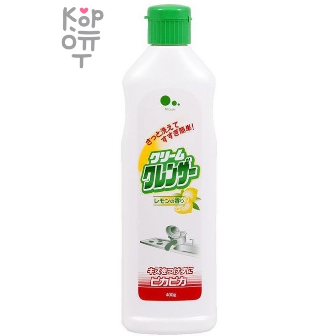 Mitsuei Крем для очищения поверхностей без царапин с ароматом Лимона 400г.