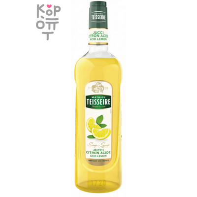Сироп Лимон, Teisseire, 1л.