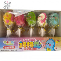 Карамель леденцовая MangGuo Lollipop Дракоши с взрывным вкусом спелых фруктов