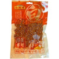Снэк Baishifu Foods Вегетарианские крылышки Лушу, со вкусом барбекю, 90гр.