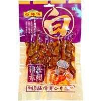 Снэк Baishifu Foods Вегетарианские крылышки Лушу, со вкусом барбекю, 90гр.