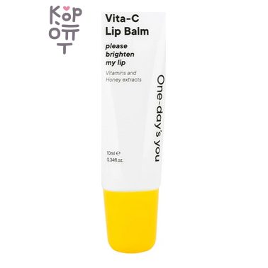 ONE-DAY'S YOU Vita-C Lip Balm - Питательный витаминный бальзам для губ с экстрактом мёда, 10 мл