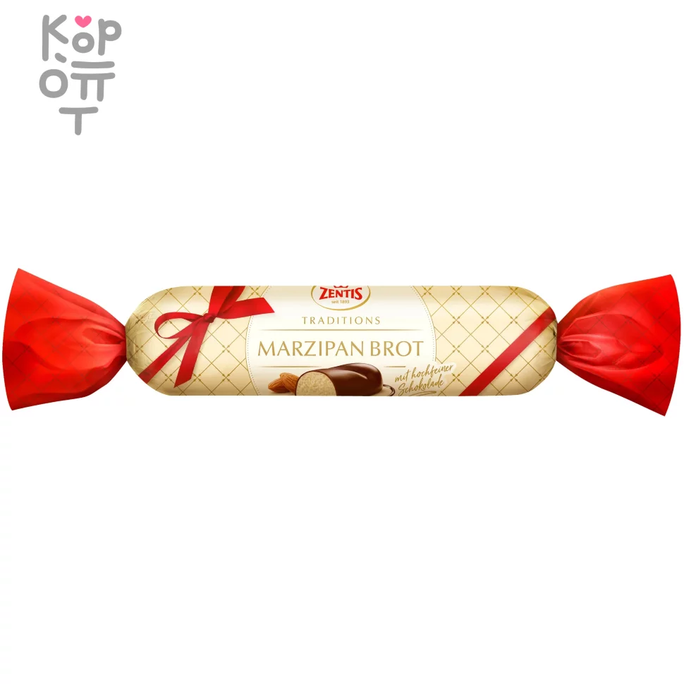 Zentis Matzipan Brot - Батончик марципановый 100гр., купить с доставкой на дом фото 1 &mdash; Корейские товары для всей семьи(КорОпт)