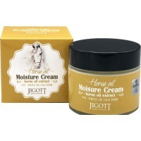 JIGOTT Horse Oil Extract Moisture Cream 70ml Увлажняющий крем для лица с лошадиным жиром 70мл.