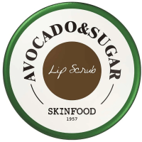 Skinfood Avocado & Sugar Lip Scrub - Скраб для губ с Авокадо 14гр.