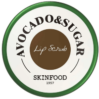 Skinfood Avocado & Sugar Lip Scrub - Скраб для губ с Авокадо 14гр.