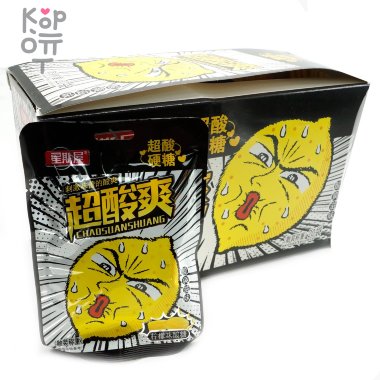 Леденцы супер кислые ChaoSuan Sour Candy со вкусом Лимона &mdash; Корейские товары для всей семьи(КорОпт)