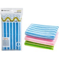 SUNG BO Мочалка для душа Daily Shower Towel - №316 28 см × 90 см средне-жесткая, нейлон