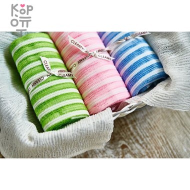 SUNG BO Мочалка для душа Daily Shower Towel - №316 28см*90см средне-жесткая, нейлон — Корейские товары для всей семьи(КорОпт)