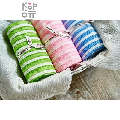SUNG BO Мочалка для душа Daily Shower Towel - №316 28 см × 90 см средне-жесткая, нейлон