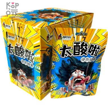 Кислая карамель Dushike Sour Candy - Кислота со вкусом Лимона &mdash; Корейские товары для всей семьи(КорОпт)