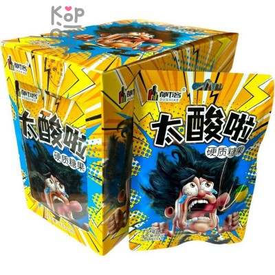 Кислая карамель Dushike Sour Candy - Кислота со вкусом Лимона
