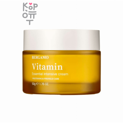Bergamo Vitamin Essential Intensive Cream - Крем для лица с витаминным экстрактом 50мл.