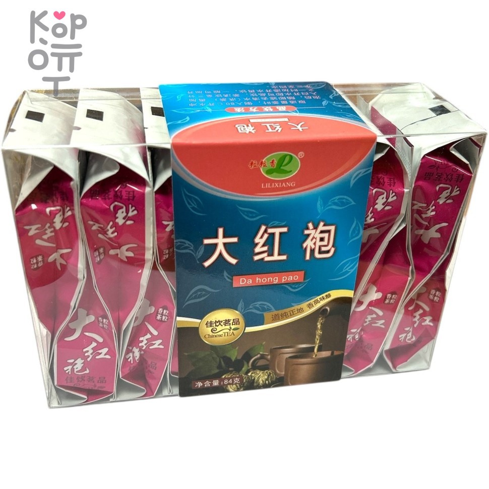 Чай Lili Xiang Улун Да хун Пао, 84гр. (14п.*6гр.), купить с доставкой на дом фото 1 — Корейские товары для всей семьи(КорОпт)